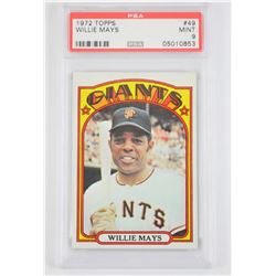 1972 Topps Willie Mays