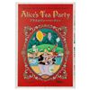 Image 1 : Alice’s Tea Party silk-screened poster.
