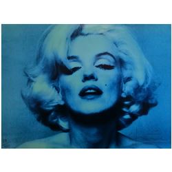 BERT STERN (1929-2013): MARILYN BLUE PORTRAIT