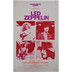 Led Zeppelin Concert Poster - 1972.