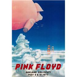 Pink Floyd Original Cow Palace Poster 1977