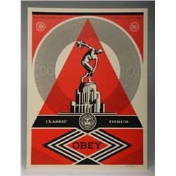 Shepard Fairey Pedestal 2013 Screen Print