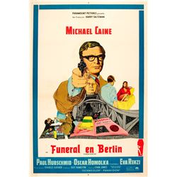 Funeral in Berlin Michael Caine poster.