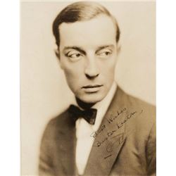 Buster Keaton Signed photo.