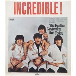 THE BEATLES YESTERDAY AND TODAY "BUTCHER COVER" POSTER