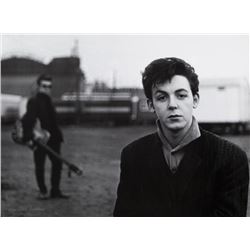 PAUL McCARTNEY LITHOGRAPH SIGNED BY ASTRID KIRCHHERR