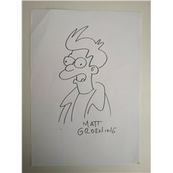 MATT GROENING - Philip J Fry: Futurama.