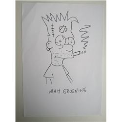 MATT GROENING - Bart Simpson - The Simpsons.