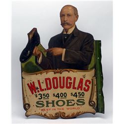 W. L. Douglas Shoes Metal Flange Sign