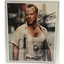 Bruce Willis Signed Photograph.