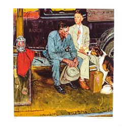 Norman Rockwell "Breaking Home Ties"