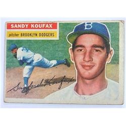 1956 Topps Sandy Koufax Baseball Card No 79
