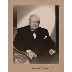 Winston Churchill autograph