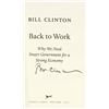Image 2 : President Bill Clinton signed book.
