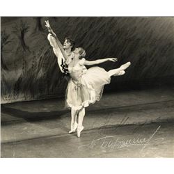 MIKHAIL BARYSHNIKOV & MAKAROVA SIGNED.