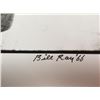 Image 2 : RAY CHARLES 1966: BILL RAY SILVER GELATIN SIGNED PRINT.