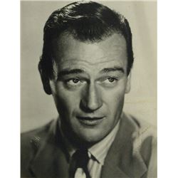 JOHN WAYNE SIGNED PHOTO.