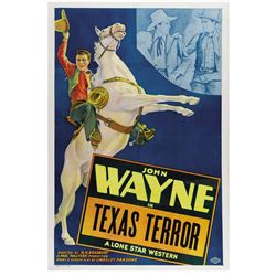 Texas Terror (Monogram, 1935) Poster.