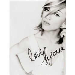 MADONNA SIGNED PHOTO.