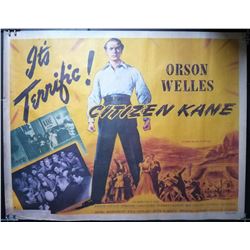 CITIZEN KANE VINTAGE REPRODUCTION POSTER.