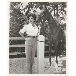 ELIZABETH TAYLOR 1953 VINTAGE MGM PHOTO