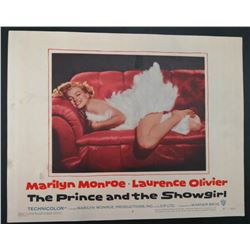 VINTAGE PRINCE AND THE SHOWGIRL LOBBY CARD.