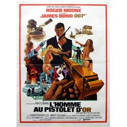 James Bond The Man with the Golden Gun poster.