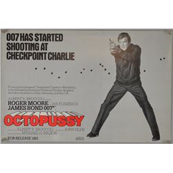 James Bond posters Octopussy advance poster (1983)