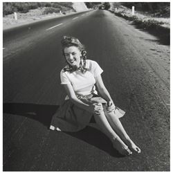 ANDRE DE DIENES: MARILYN MONROE.