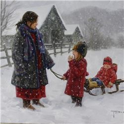 Robert Duncan American Winter Landscape