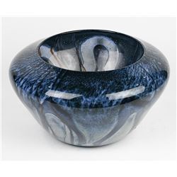 Michael Nourot art glass vase