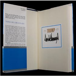 DONALD TRUMP 'THINK LIKE A BILLIONAIRE' 1ST ED. SIGNED.