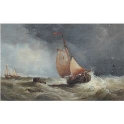 JAMES WEBB MARINE PAINTING.