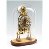 Image 1 : BRASS SKELETON CLOCK WITH DOME