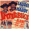 Image 1 : Jitterbugs, Laurel & Hardy window card.