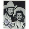 Image 1 : ROY ROGERS and DALE EVANS signed photo.