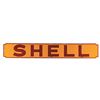 Image 1 : SHELL GASOLINE PORCELAIN SERVICE STATION SIGN.