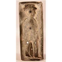 19th Century Gentleman in Hat Tin Cookie Cutter.