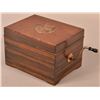 Image 2 : German Rosewood Case Disc Music Box.