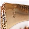 Image 2 : 14 Carat Tri-Gold Woven Link Ring