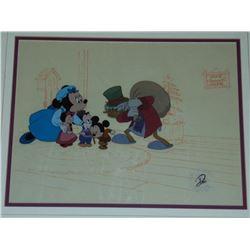 Mickey's Christmas Carol Production Cel - Disney.