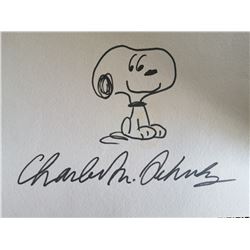 CHARLES SCHULZ (1922-2000).