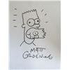 Image 1 : BART SIMPSON DRAWING BY MATT GROENING.