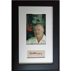 ERNEST HEMINGWAY (1899-1961).