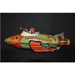 BUCK ROGERS SPACESHIP TIN LITHOGRAPH TOY.