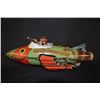 Image 1 : BUCK ROGERS SPACESHIP TIN LITHOGRAPH TOY.