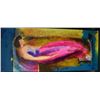 Image 1 : Linda Le Kinff signed 20thC. Acrylic - Reclining Woman.