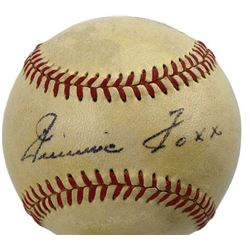 Jimmie Foxx Signed Baseball