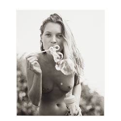 Bruce Weber - Kate Moss, Golden Beach, Florida, 1997