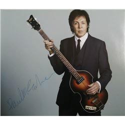 PAUL MCCARTNEY SIGNED PHOTO